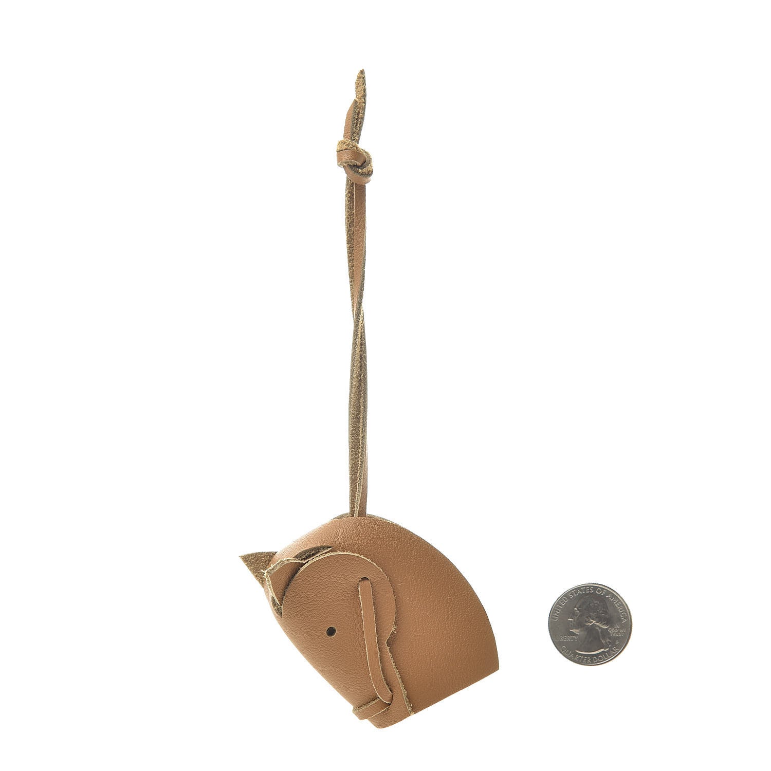 Hermes Swift Tete De Cheval Charm Ocre 2 of 3