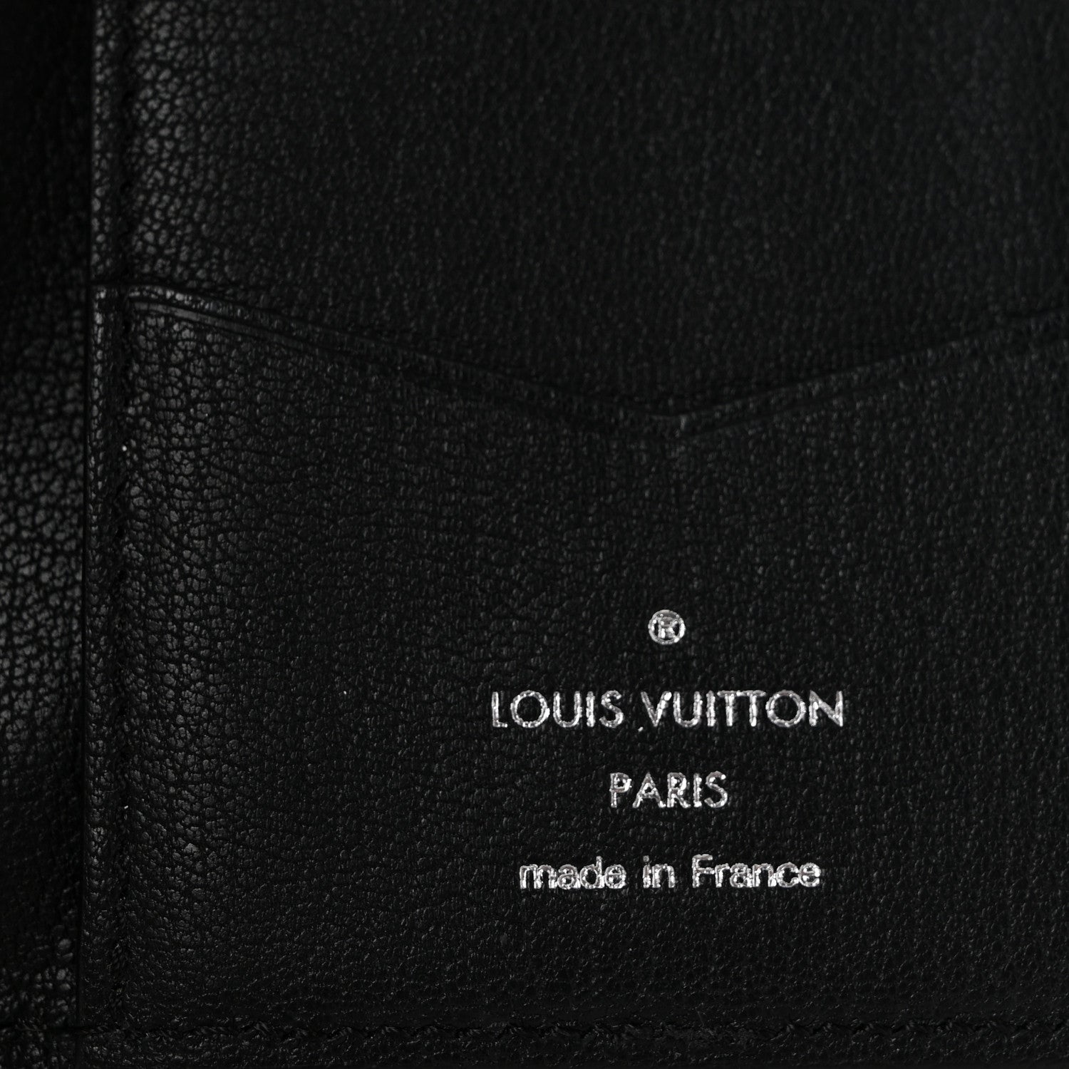 Louis Vuitton Ostrich Pocket Organizer NM Black 6 of 8