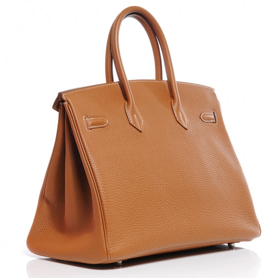 Togo Birkin 35 Gold