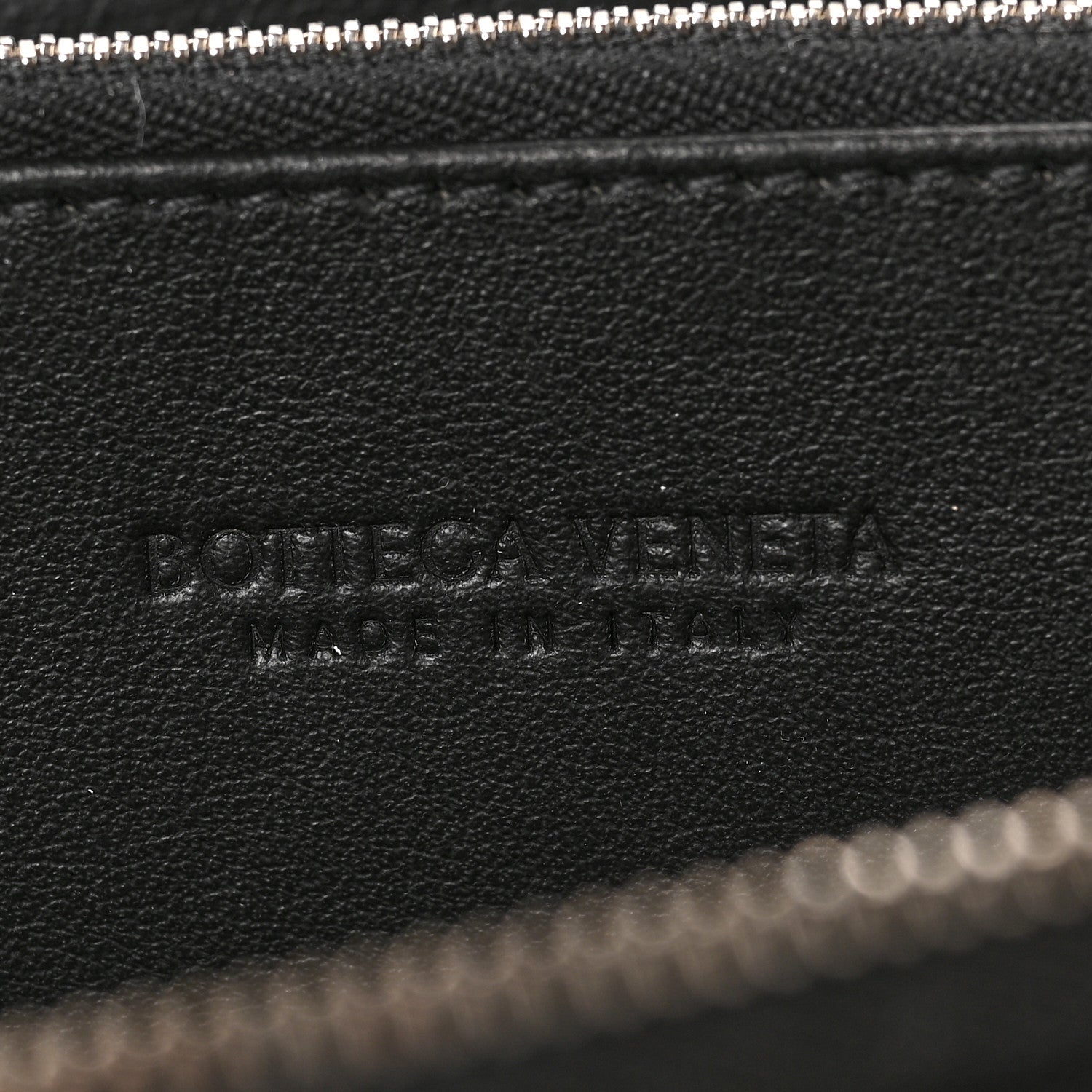 Bottega Veneta Nappa Intrecciato Zip Around Wallet Black 6 of 8