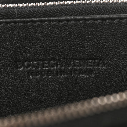 Bottega Veneta Nappa Intrecciato Zip Around Wallet Black 6 of 8