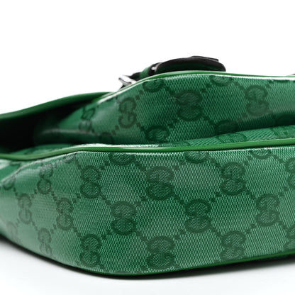 Gucci Monogram GG Childrens Messenger Bag Green 10 of 11