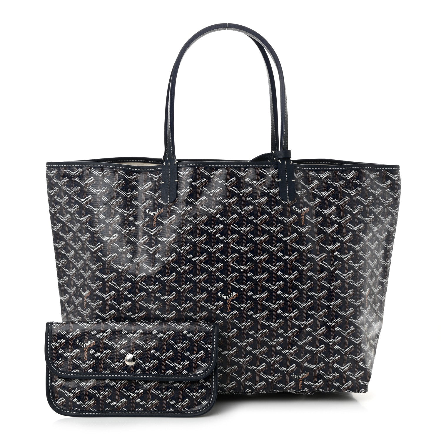 Goyard Goyardine Saint Louis PM Navy 3 of 11