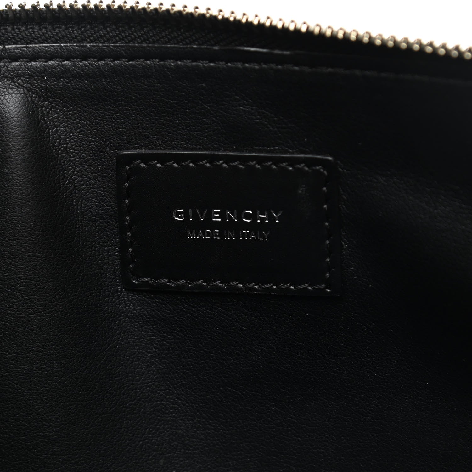 Givenchy Lambskin Flag Print Zip Pouch Multicolor 7 of 7