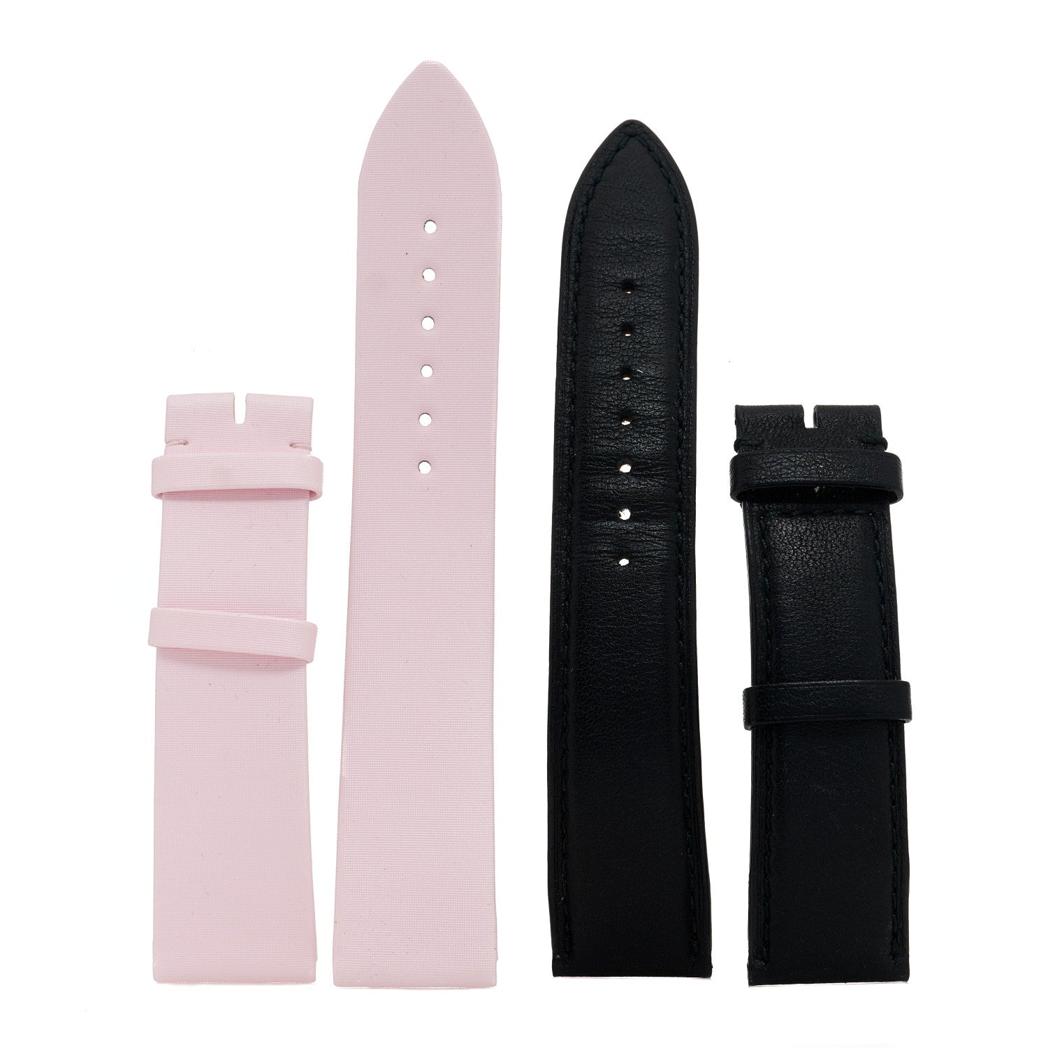 Tiffany Sterling Silver Alligator 39mm Atlas Automatic Watch Pink 5 of 6