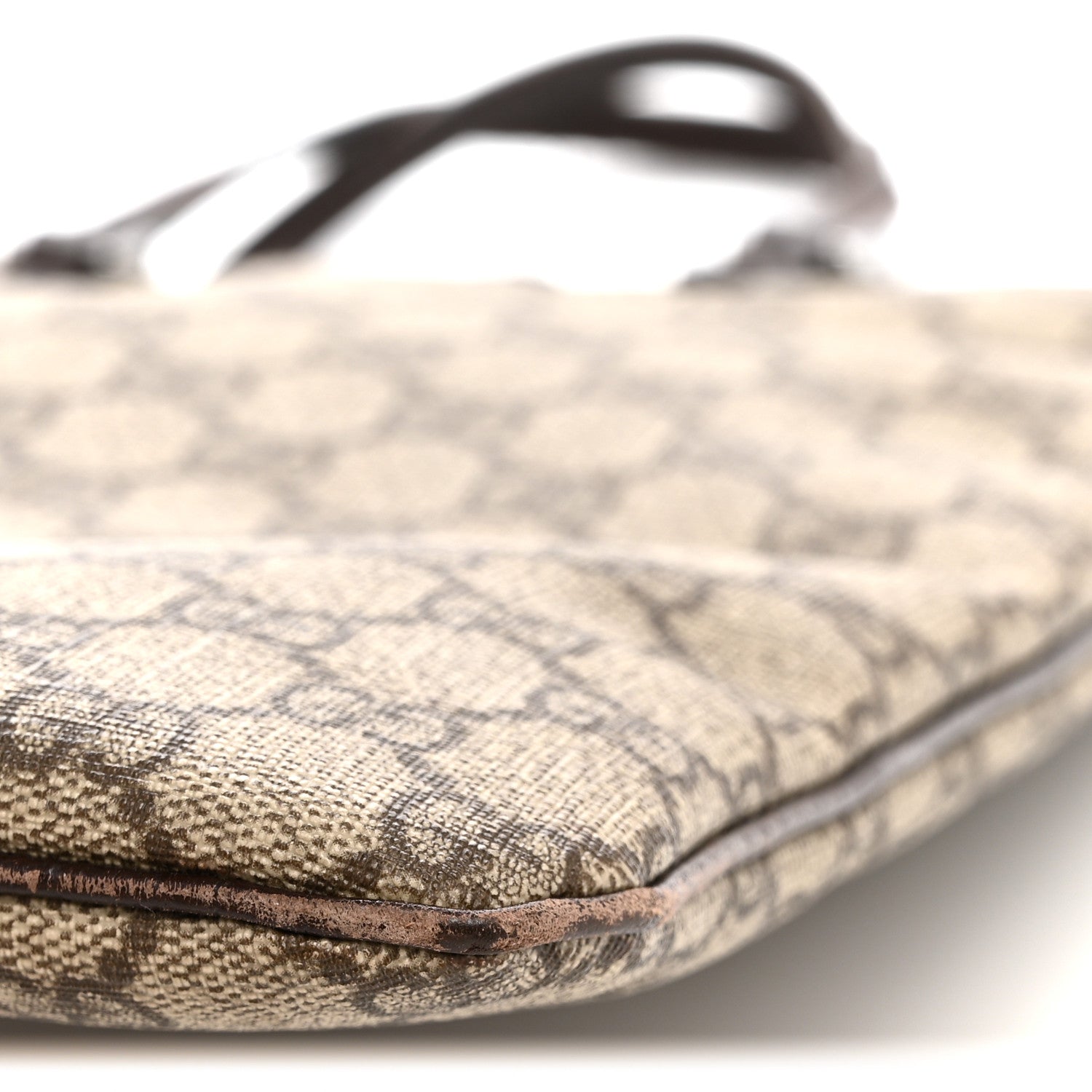 Gucci GG Plus Monogram Flat Vertical Tote Dark Brown 10 of 11
