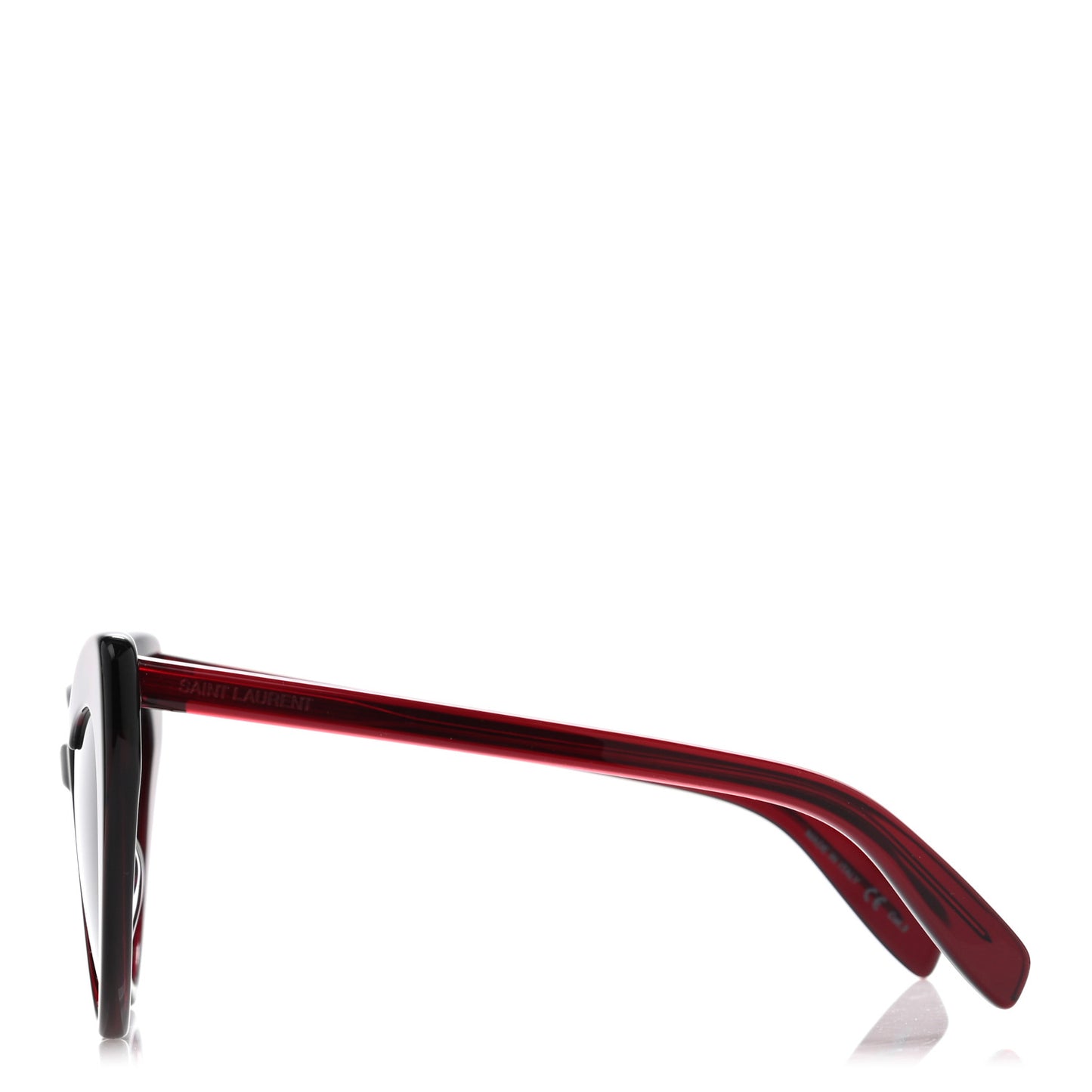 Acetate Heart Frame Loulou SL181 Sunglasses Burgundy