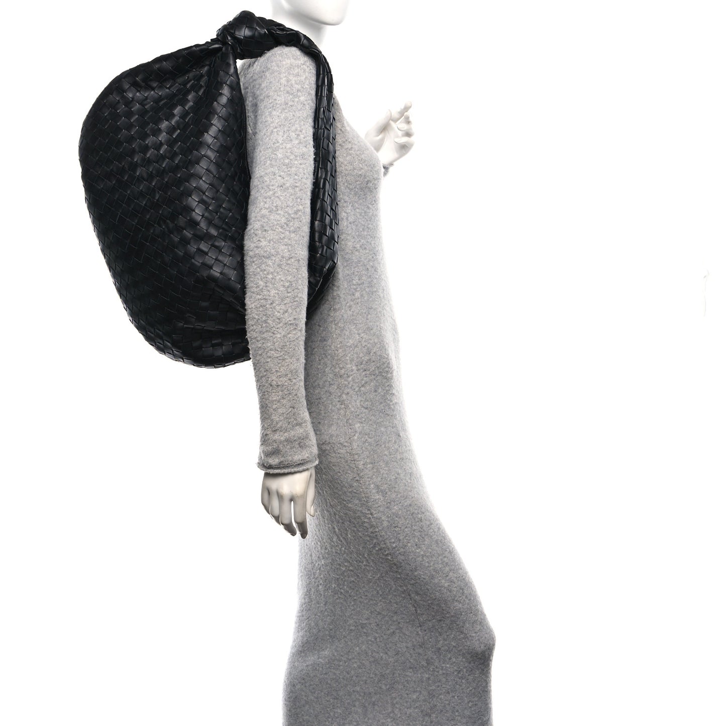 Nappa Intrecciato Medium Jodie Black