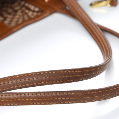 MCM Visetos Large Liz Reversible Shopper Tote Cognac 14 of 32