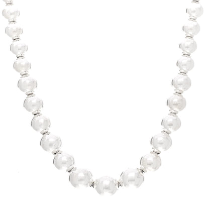 Tiffany Sterling Silver HardWear Graduated Ball Necklace 1 of 6