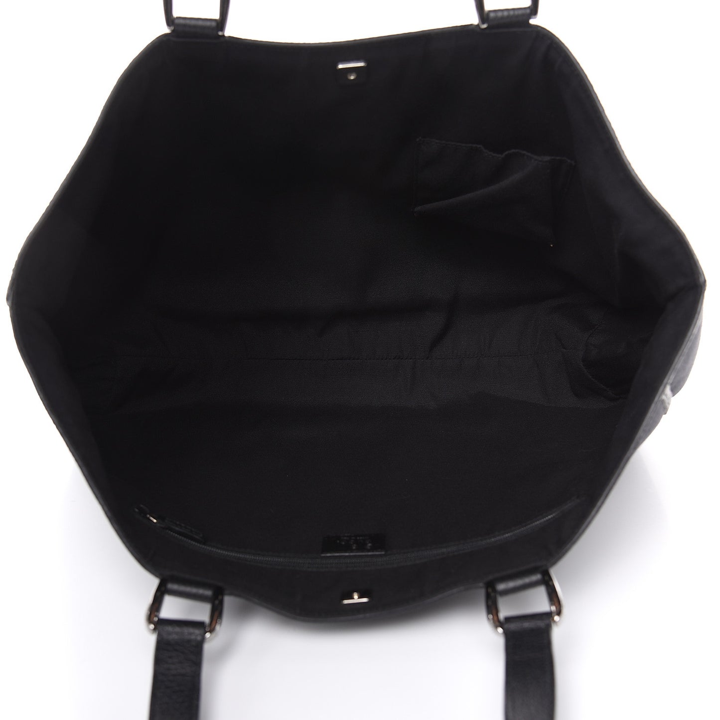 Monogram Large Abbey Tote Black