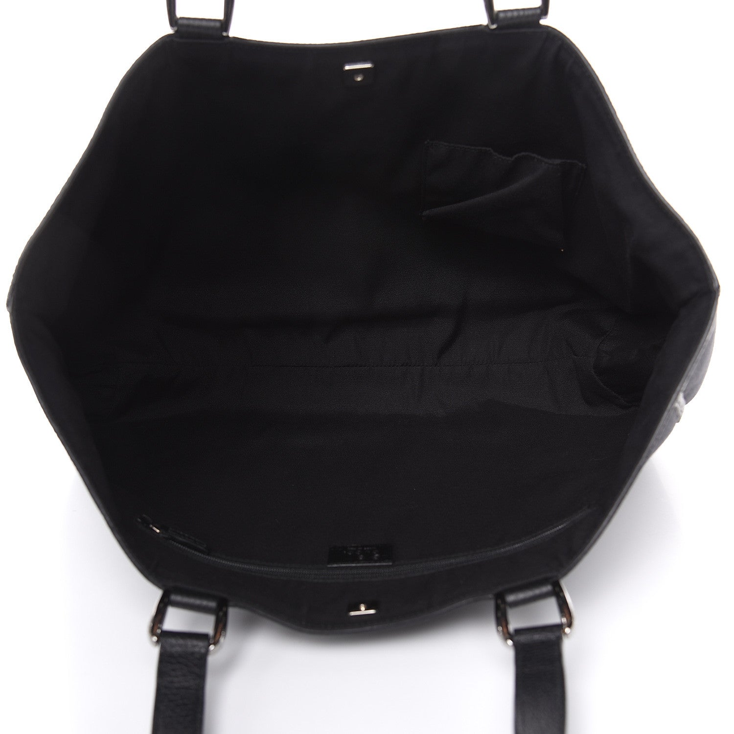 Gucci Monogram Large Abbey Tote Black 5 of 10