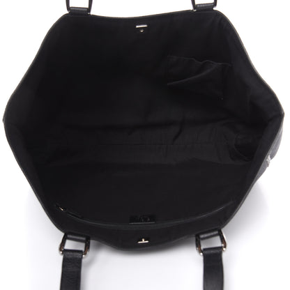 Gucci Monogram Large Abbey Tote Black 5 of 10