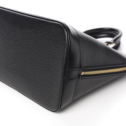 Louis Vuitton Epi Alma PM Black 8 of 9