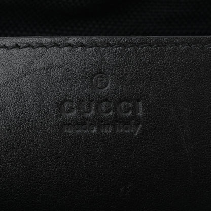 Gucci Calfskin Matelasse Monochrome Small GG Marmont Chain Shoulder Bag Black 6 of 10