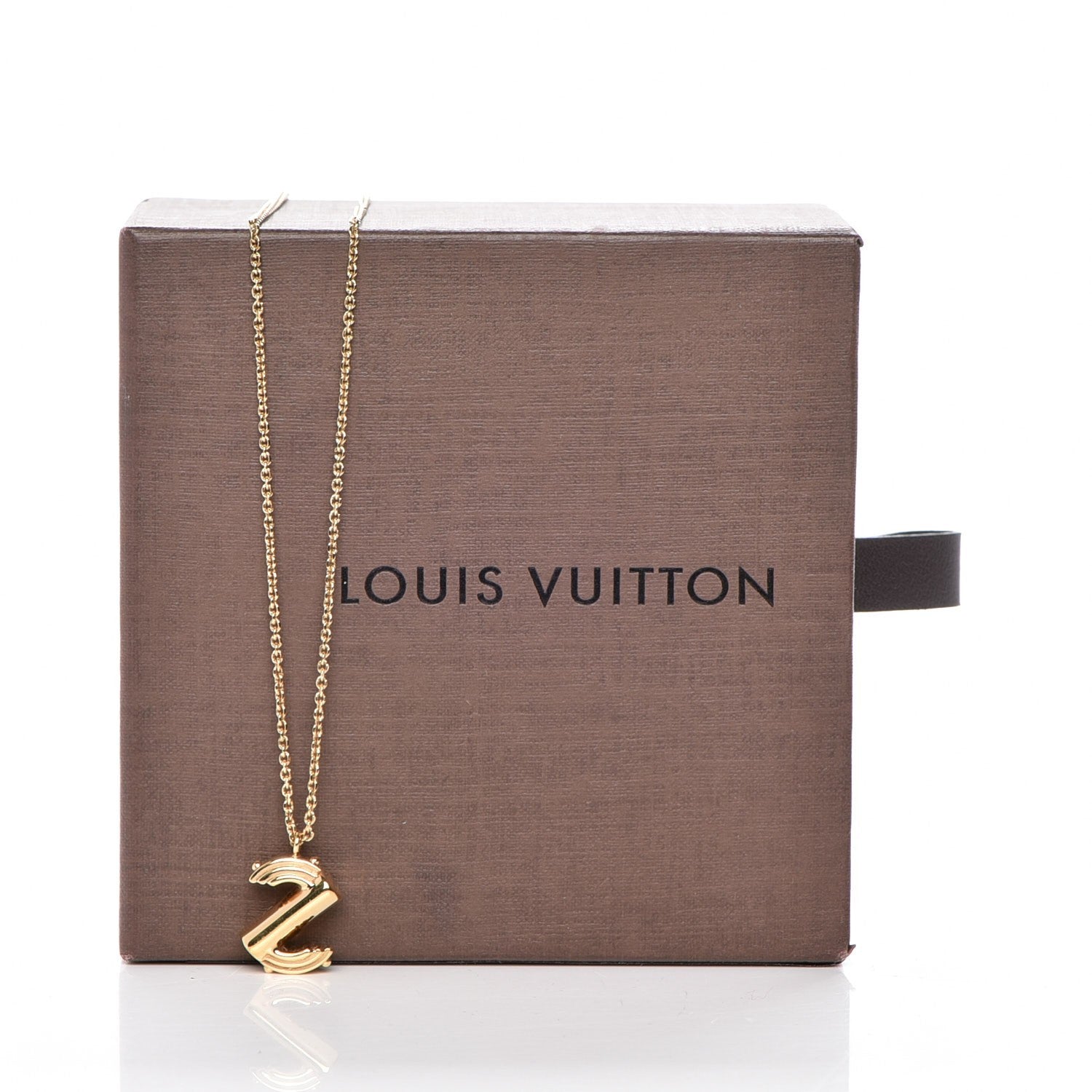 Louis Vuitton LV And Me Letter S Necklace Gold 2 of 8