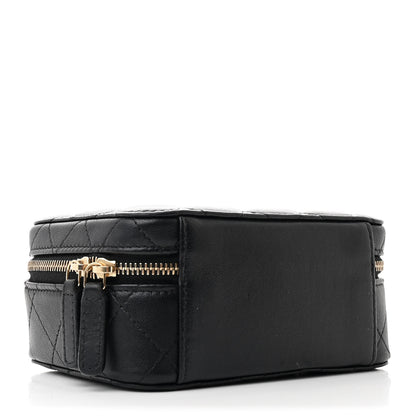 Chanel Lambskin Quilted Small Trendy CC Camera Case With Chain Black 4 of 11