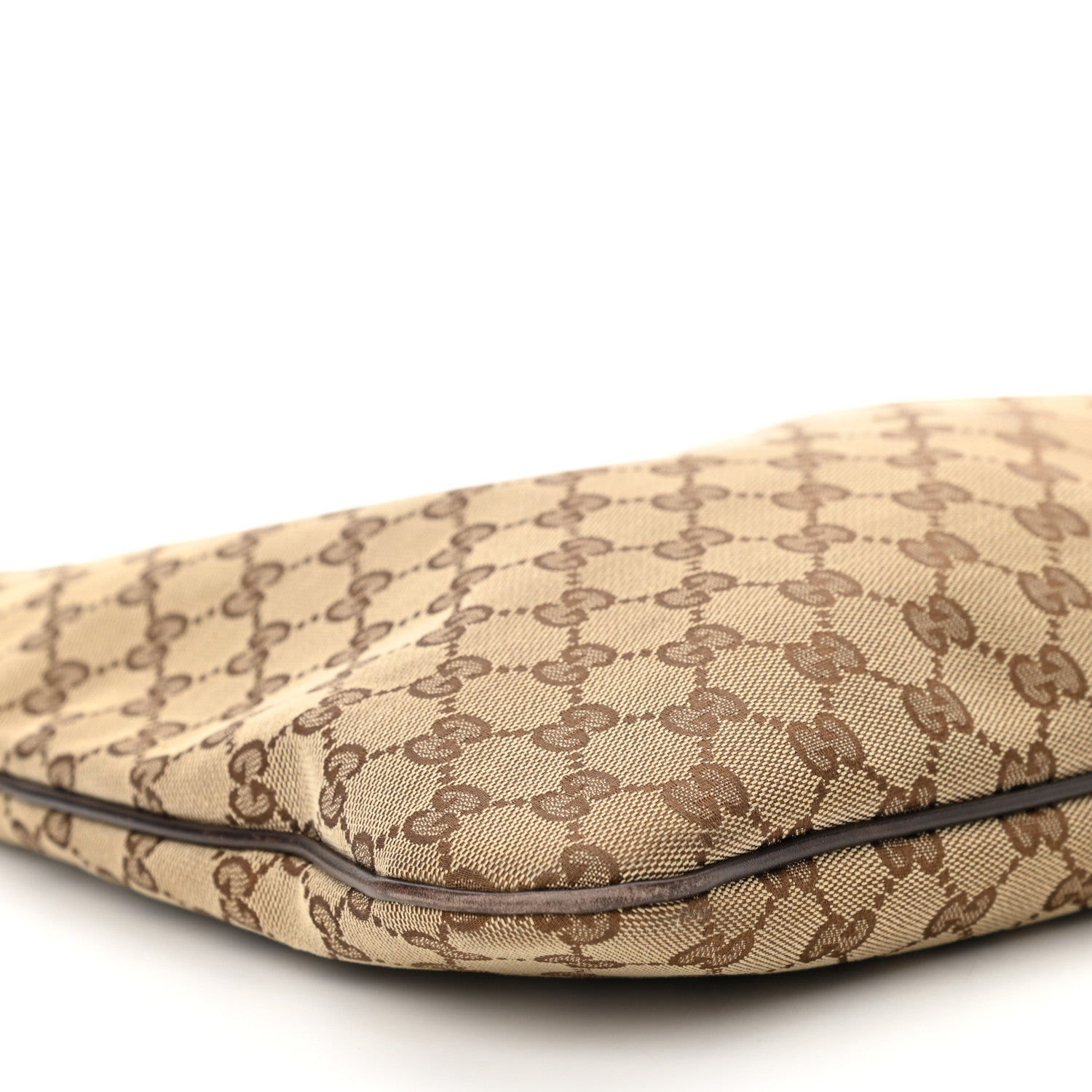 Gucci Monogram Medium New Britt Hobo Dark Brown 9 of 11