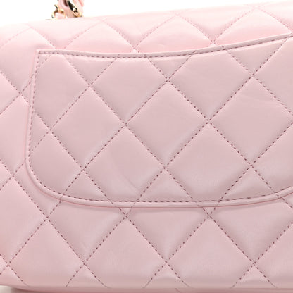 Chanel Lambskin Quilted Small Trendy CC Flap Dual Handle Bag Light Pink 13 of 13
