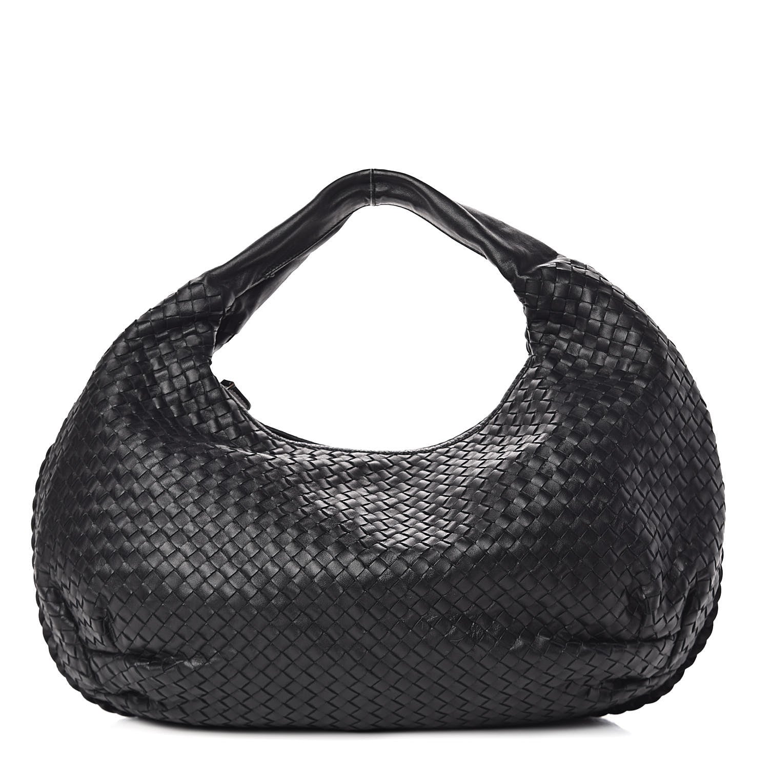 Bottega Veneta Nappa Intrecciato Large Belly Veneta Hobo Black 1 of 9