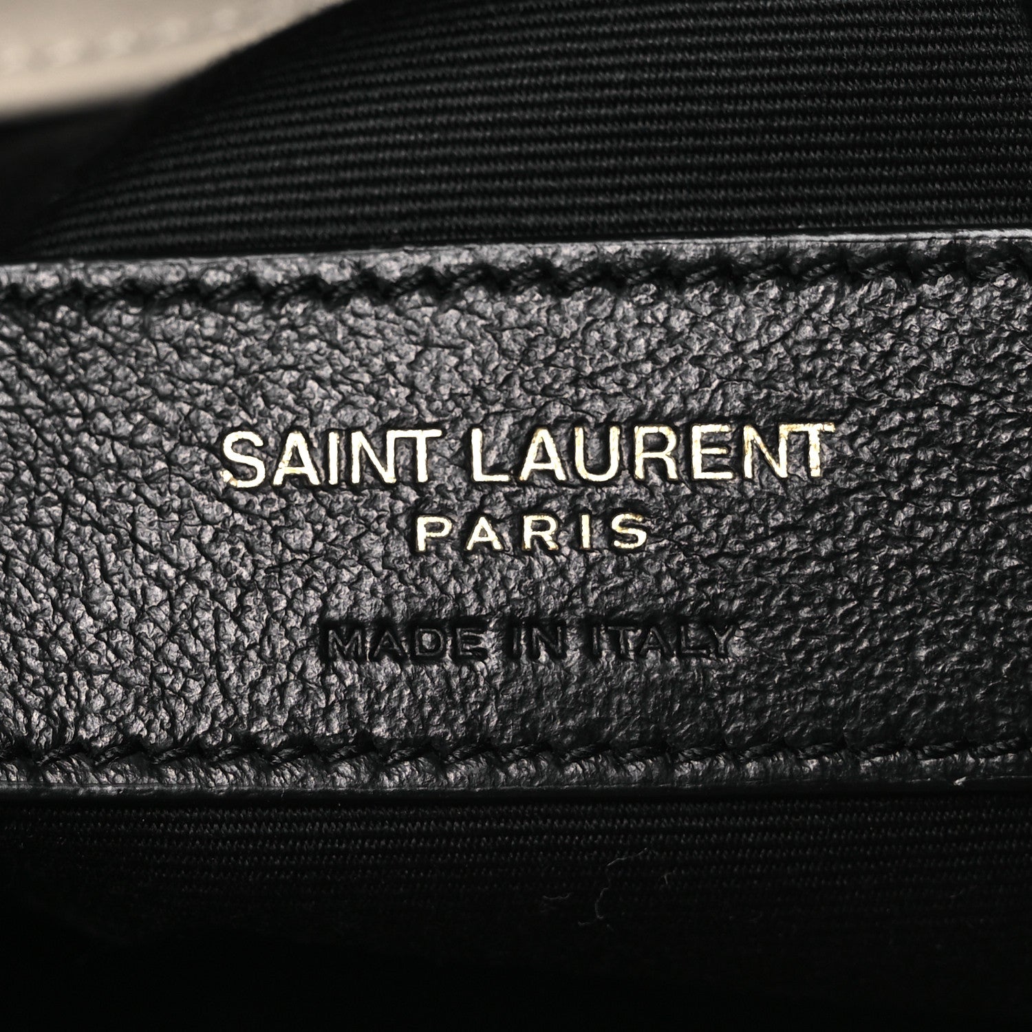Saint Laurent Lambskin Matelasse Monogram Medium Jamie 4.3 Pochon Blanc Vintage 7 of 11