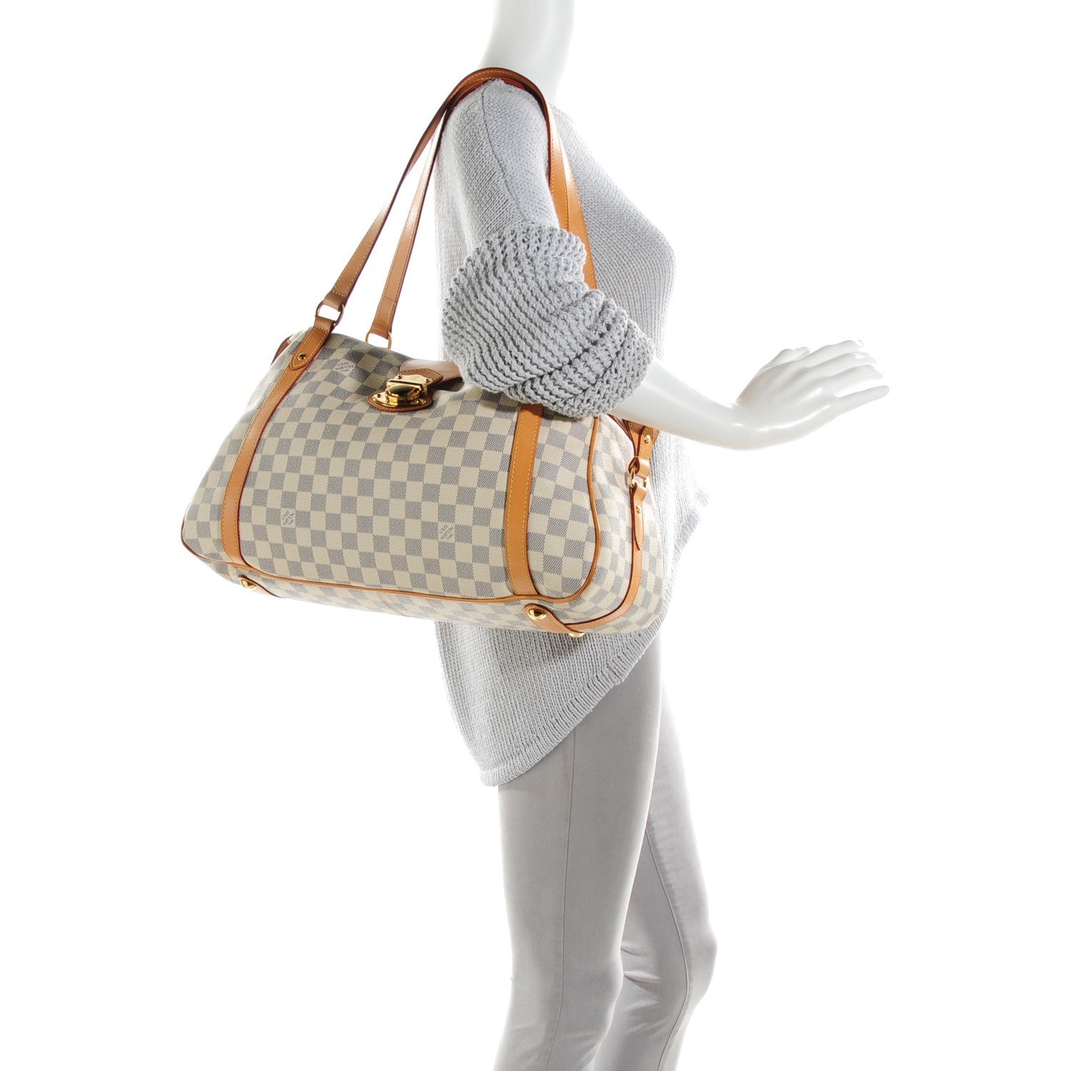 Louis Vuitton Damier Azur Stresa GM 2 of 7