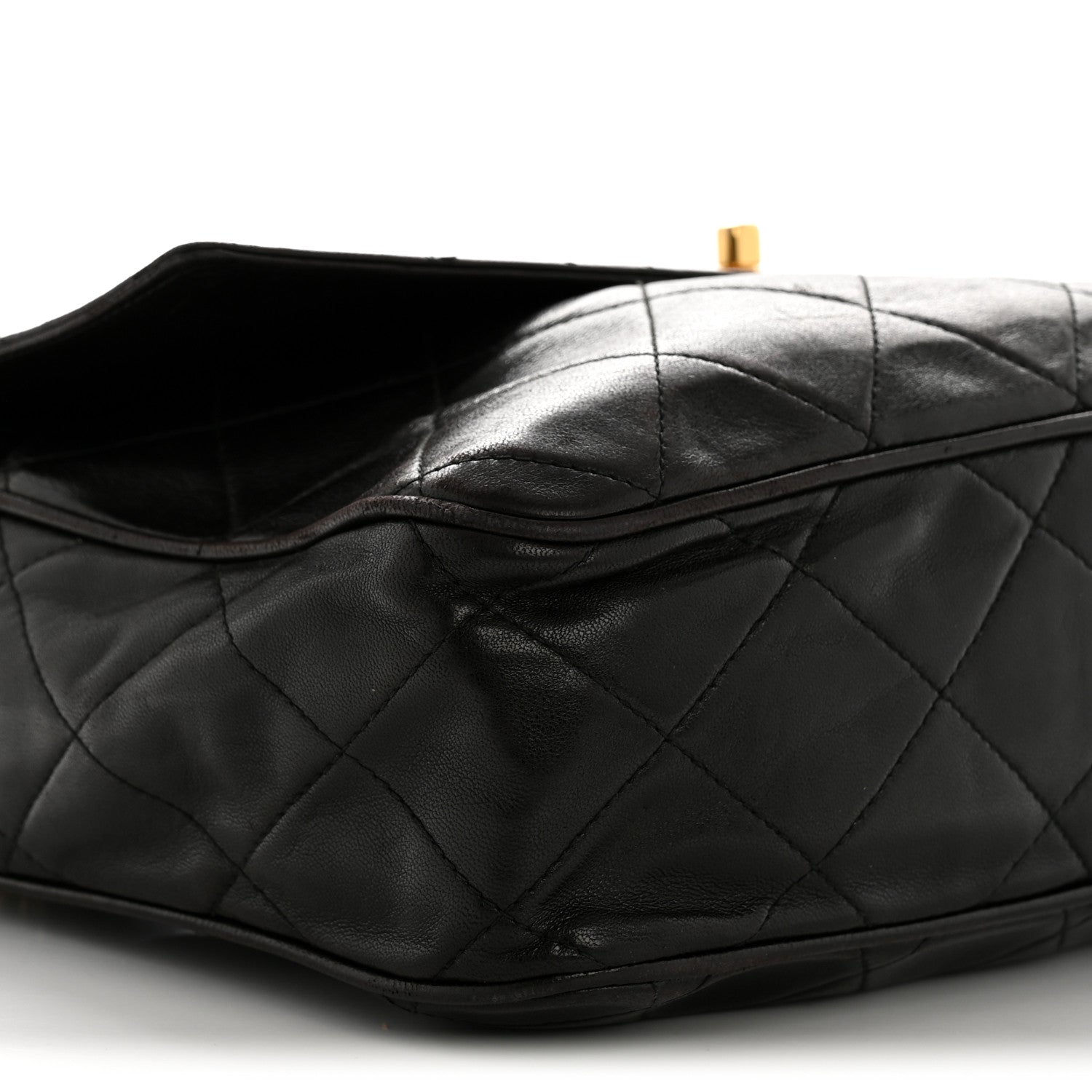 Chanel Lambskin Quilted Tassel Camera Case Black 10 of 16