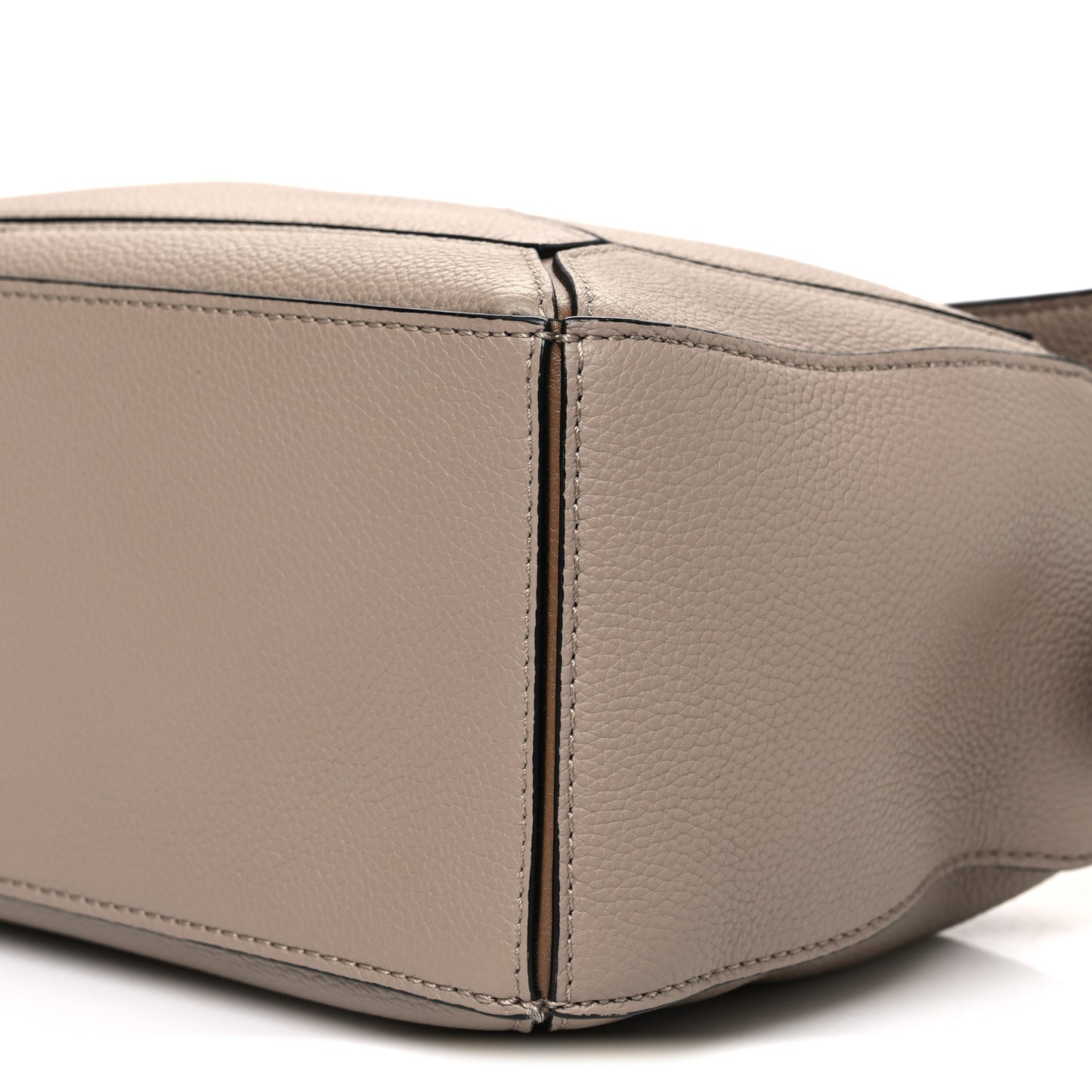 Grained Calfskin Small Puzzle Bag Sand Mink