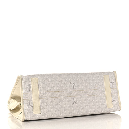 Goyard Goyardine Sac Hardy Pet Carrier PM White 4 of 10