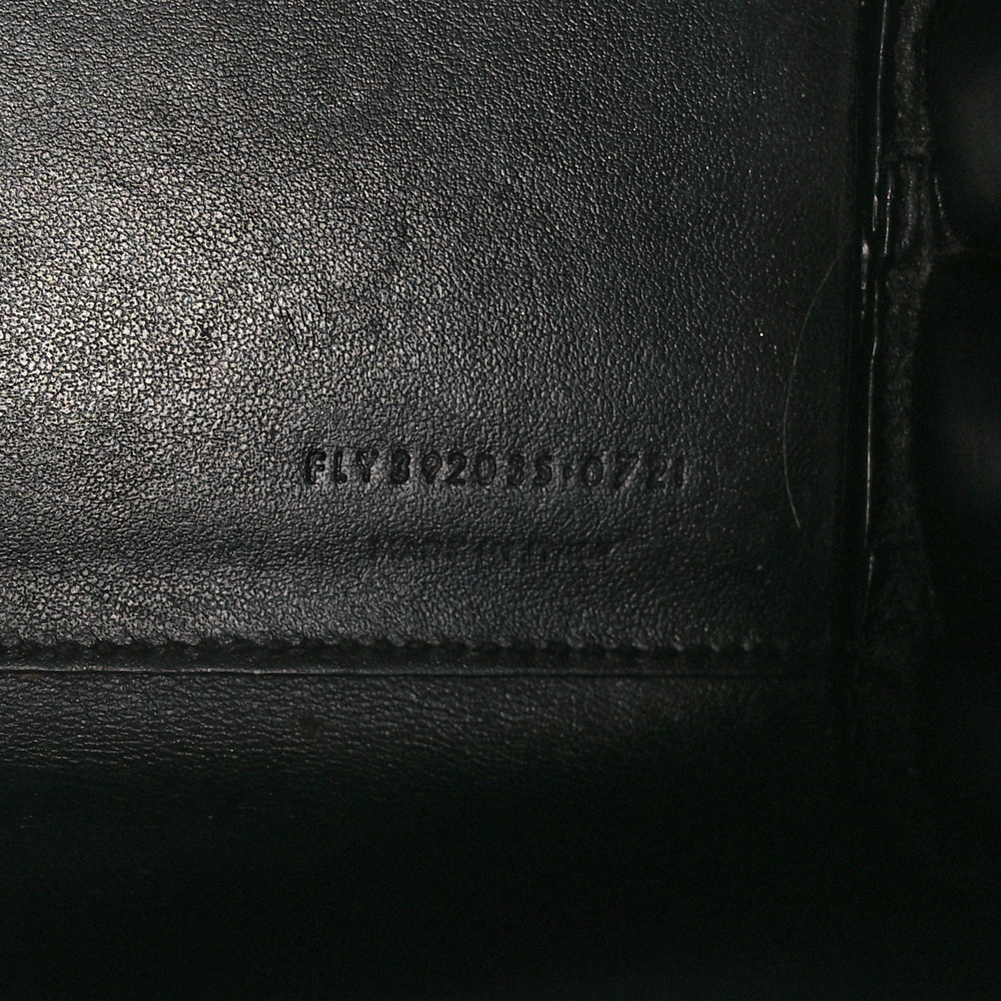 Calfskin Crocodile Embossed Nano Sac De Jour Black