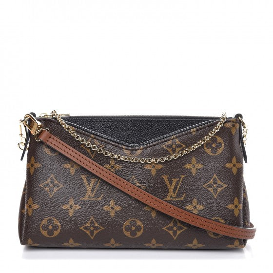 Monogram Pallas Clutch Black