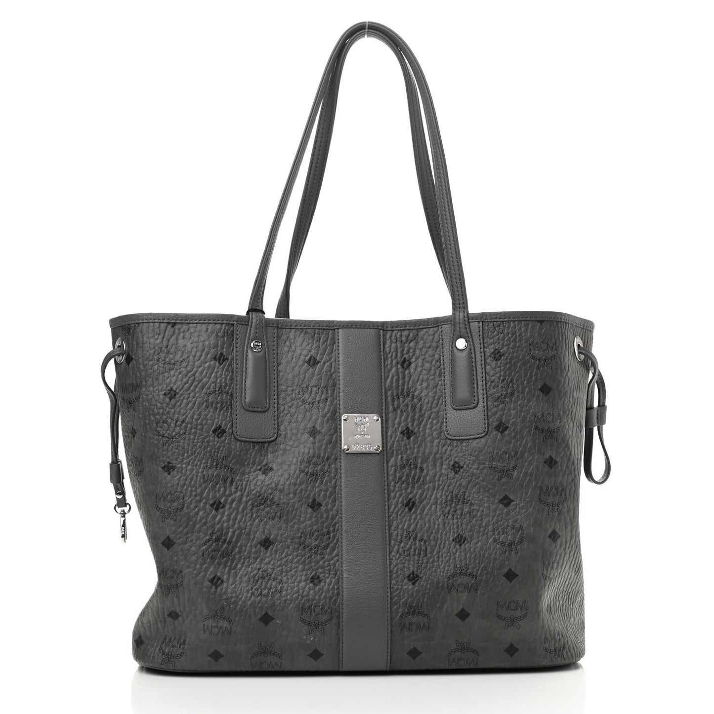Visetos Medium Liz Reversible Shopper Tote Phantom Grey