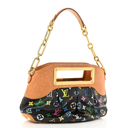 Louis Vuitton Monogram Multicolor Judy PM Black 3 of 10