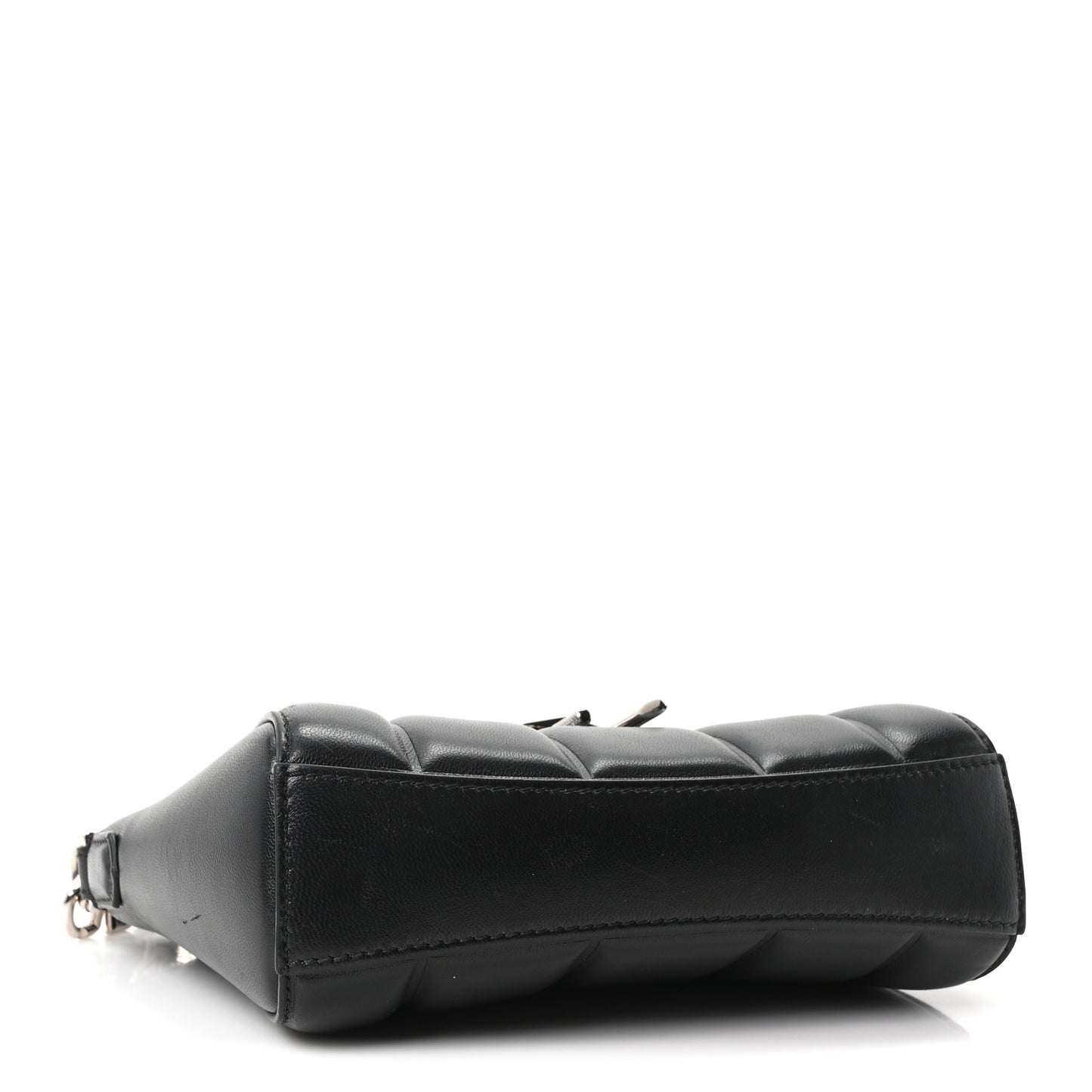 Lambskin XS Lock Antigona Shoulder Bag Black