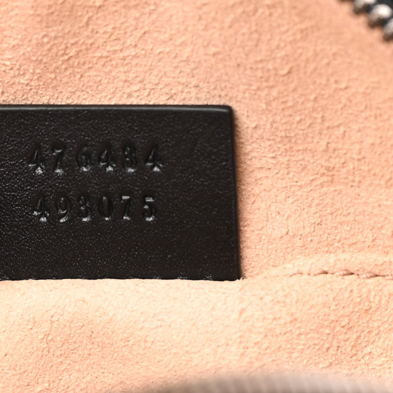 Gucci Calfskin Matelasse GG Marmont Belt Bag 85 34 Black 7 of 14
