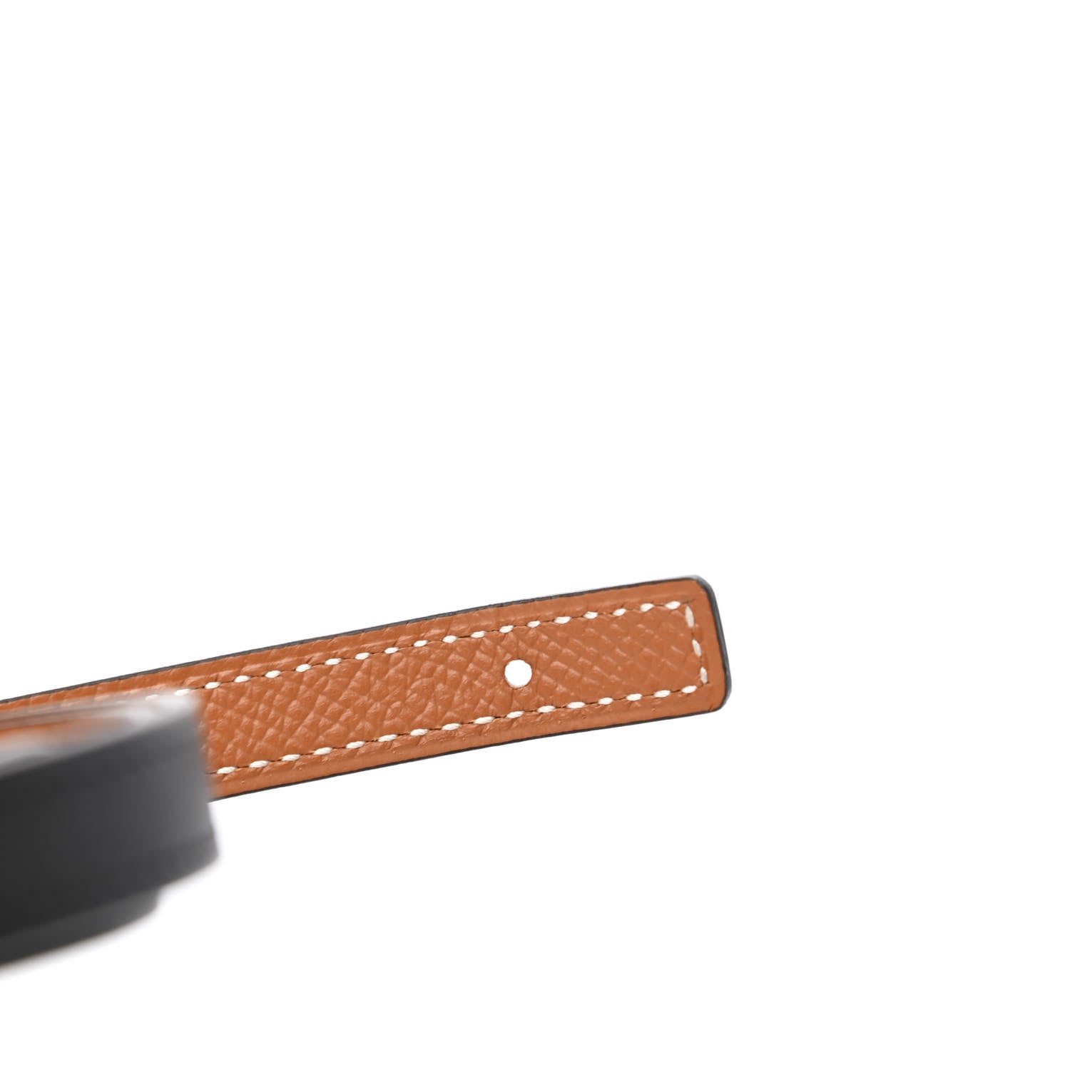 Hermes Swift Epsom 13mm Focus Belt Black Gold 5 of 5