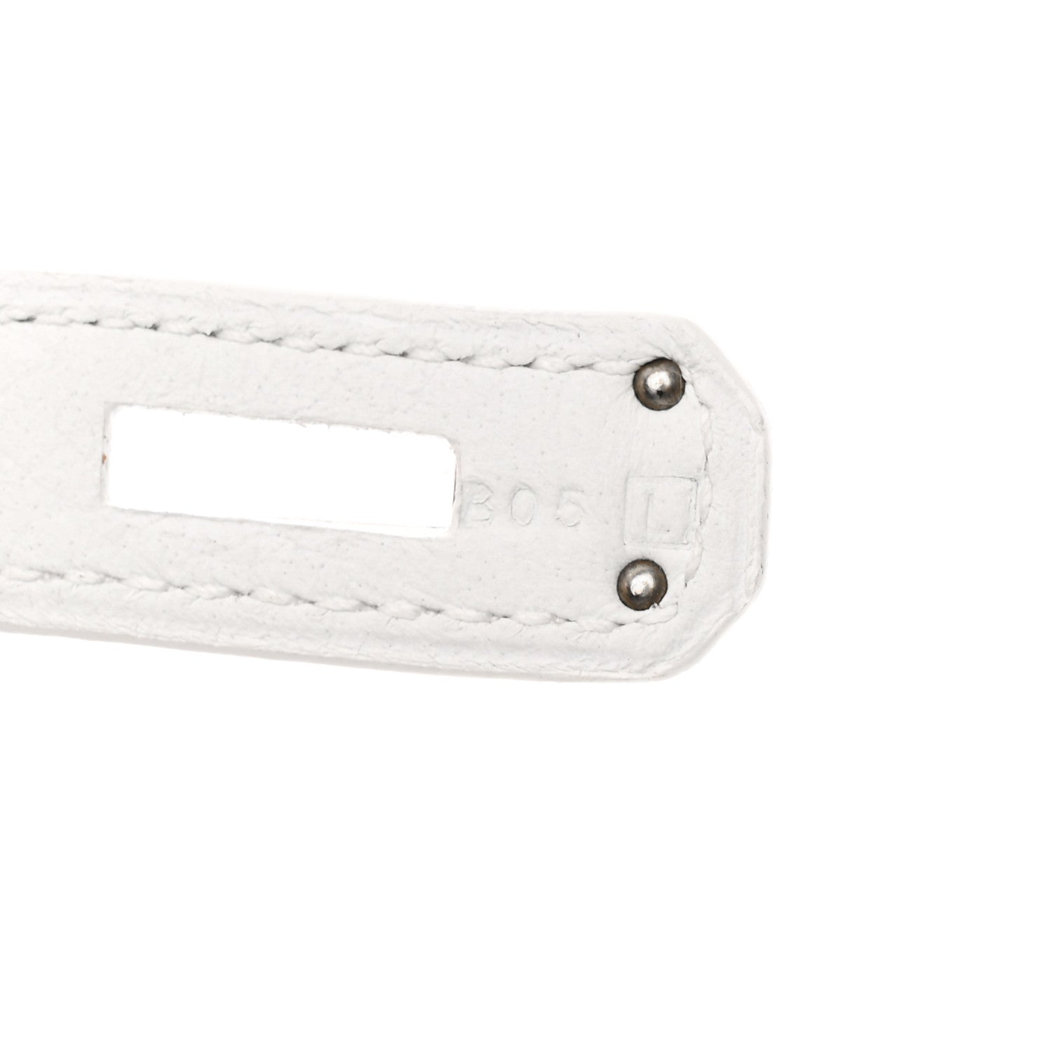 Hermes Taurillon Clemence Birkin 35 White 7 of 18