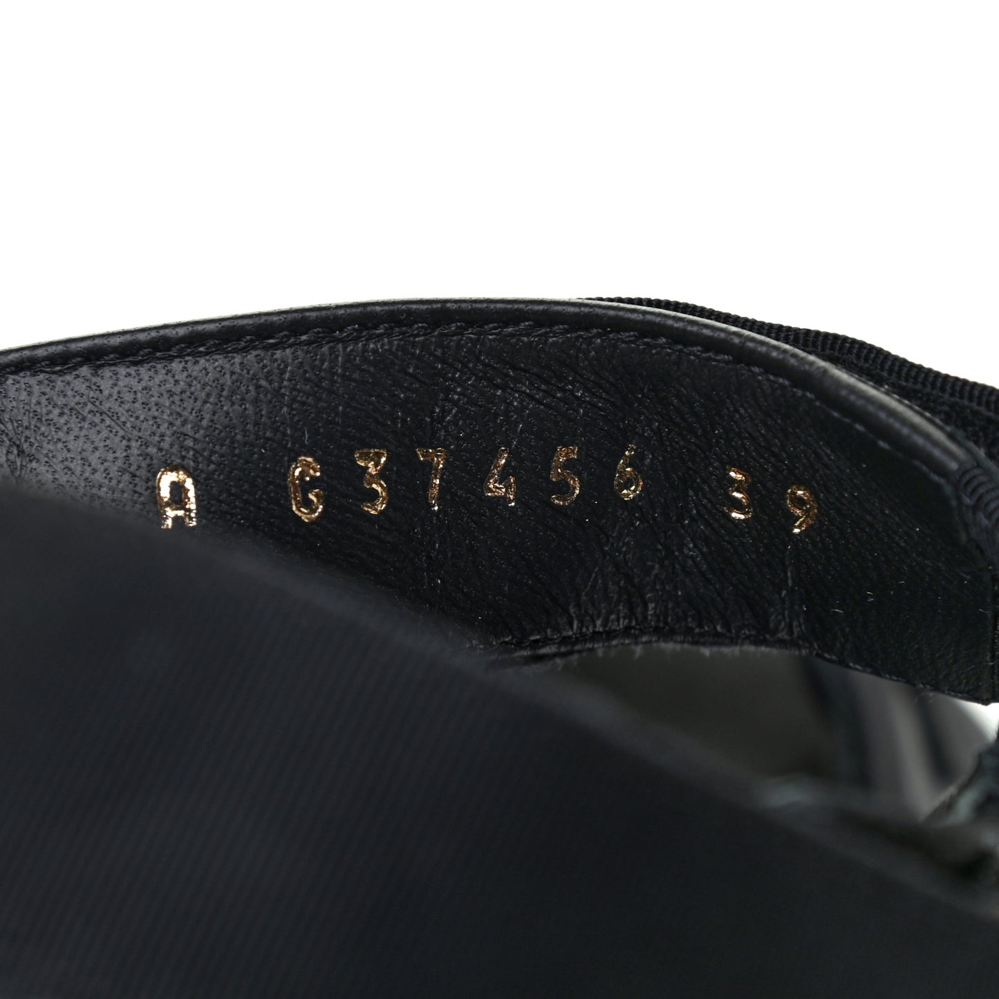 Grosgrain Crystal Logo Platform Sandals 39 Black