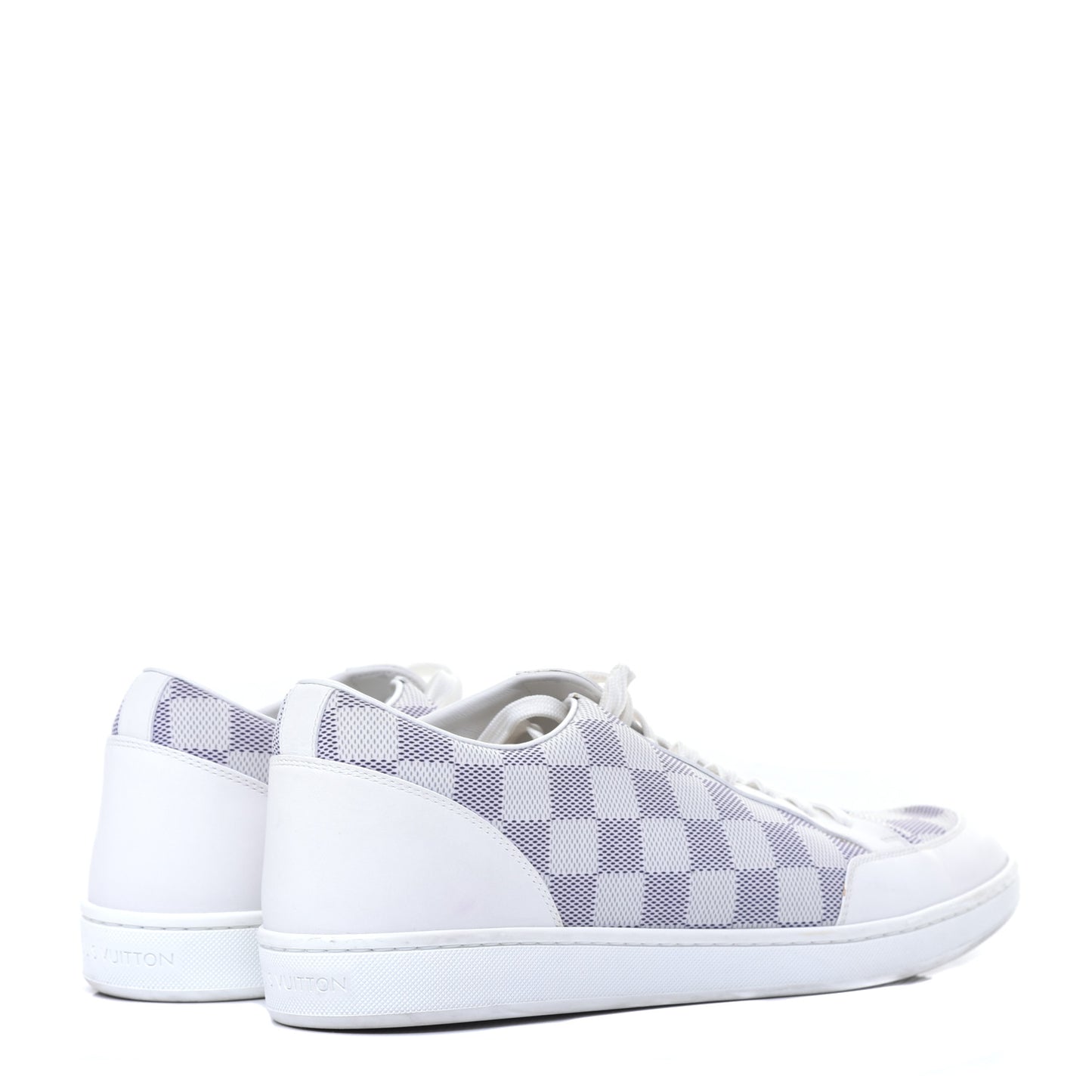 Damier Azur Mens Sneakers 8.5 White