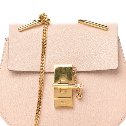 Chloe Grained Lambskin Drew Shoulder Bag Abstract White 12 of 12