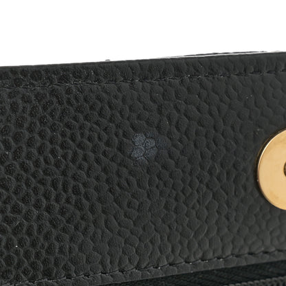 Chanel Caviar Quilted Wallet on Chain WOC Black 11 of 13