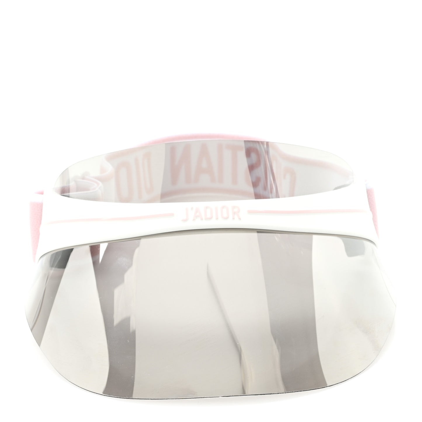 Mirrored DiorClub1 Sun Visor Pink