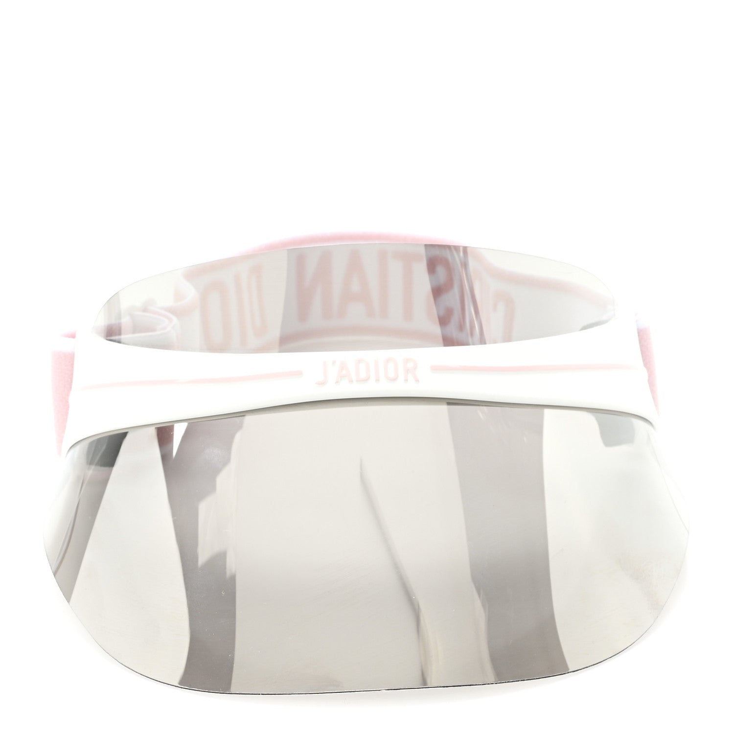 Christian Dior Mirrored DiorClub1 Sun Visor Pink 3 of 8