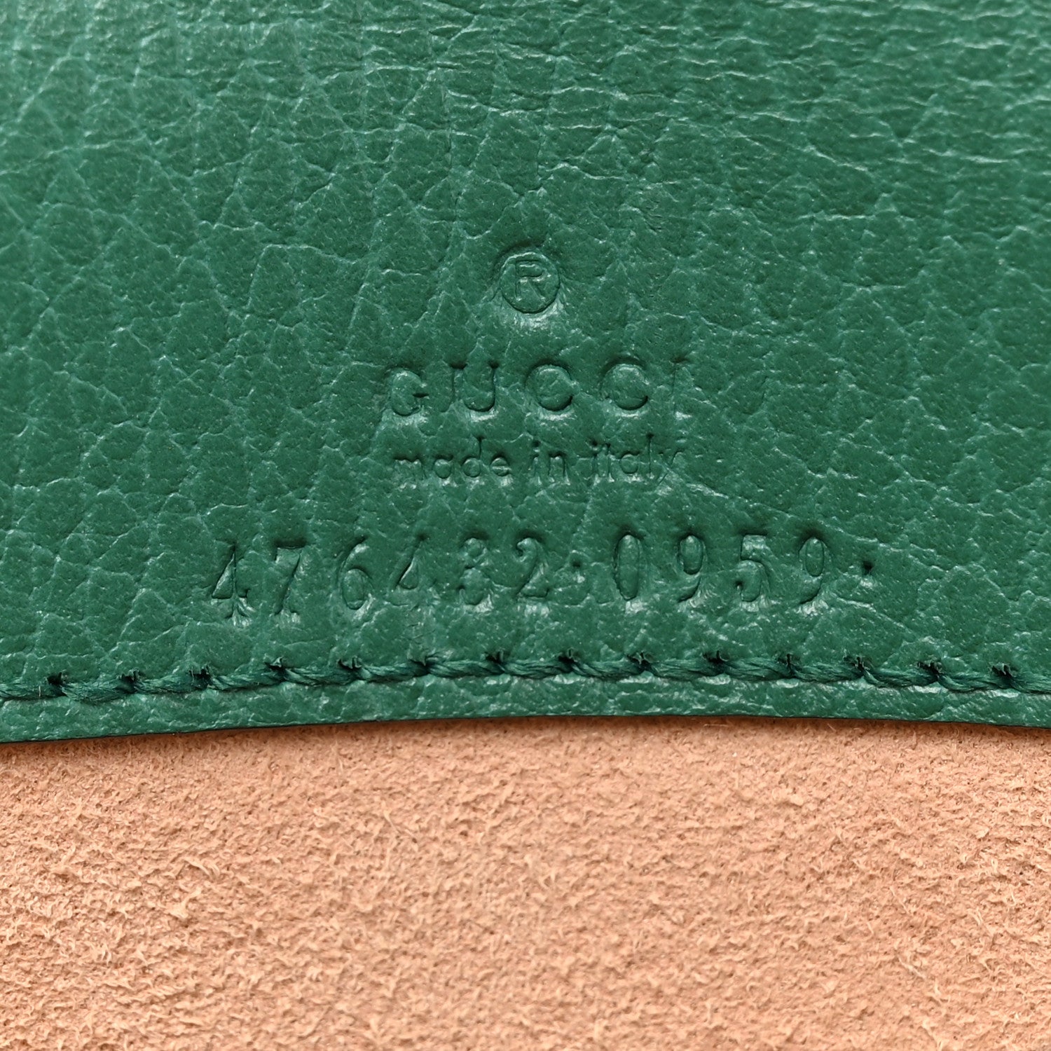Gucci Calfskin Super Mini Dionysus Shoulder Bag Emerald 6 of 12