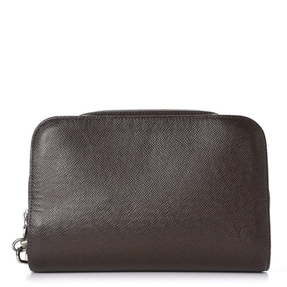 Louis Vuitton Taiga Baikal Pochette Grizzli 1 of 7