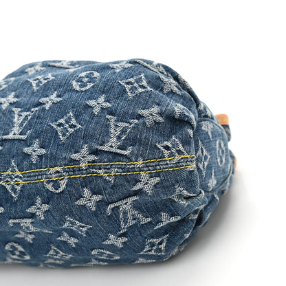 Louis Vuitton Monogram Denim Pleaty Blue 9 of 10