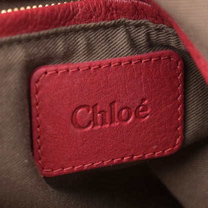 Chloe Calfskin Medium Marcie Satchel Red 6 of 12