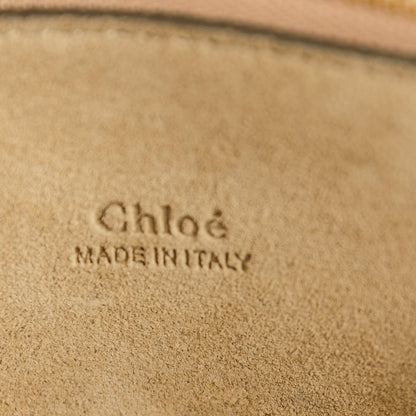 Chloe Suede Calfskin Medium Faye Shoulder Bag Tobacco 6 of 8