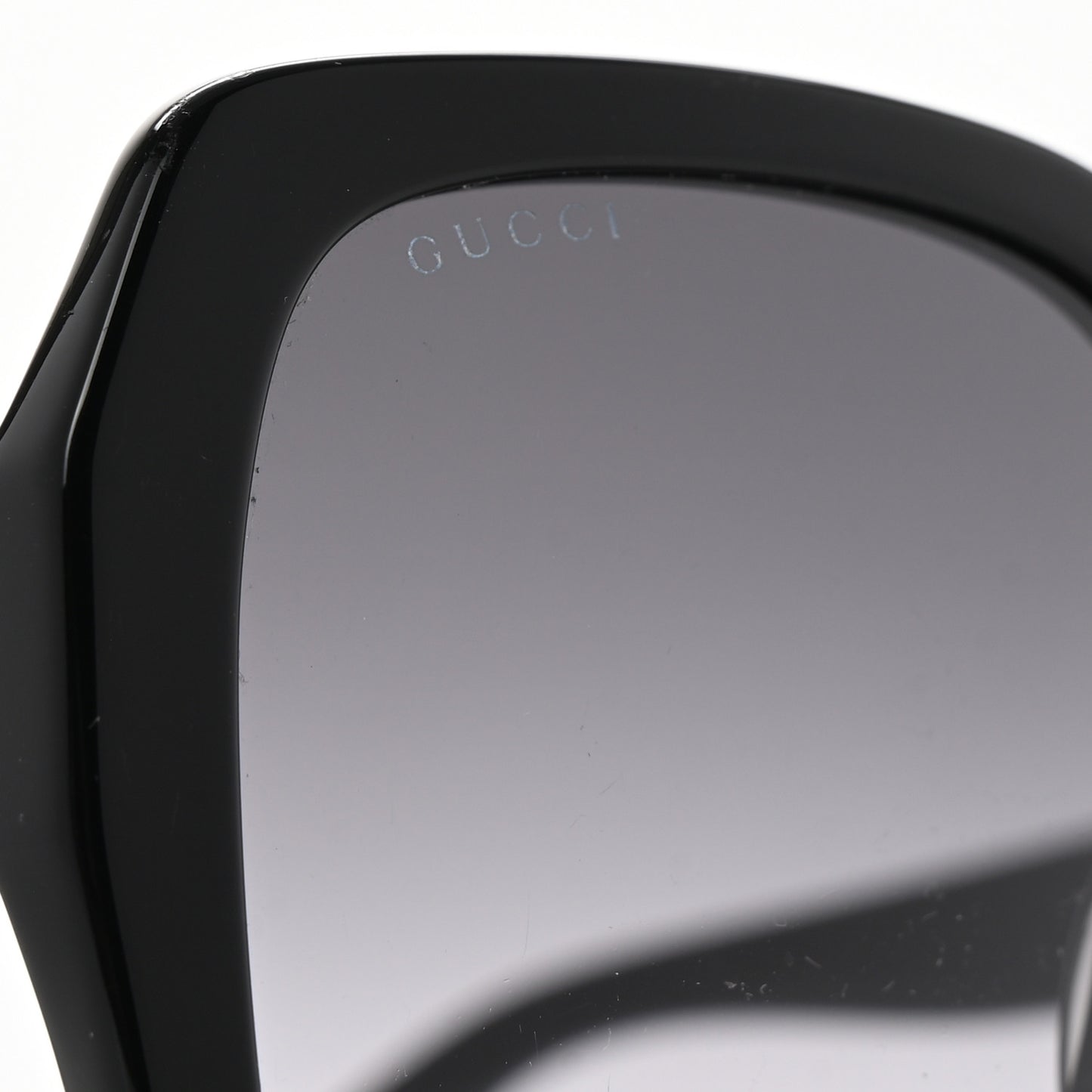 Acetate Square Frame GG0096S Sunglasses Black