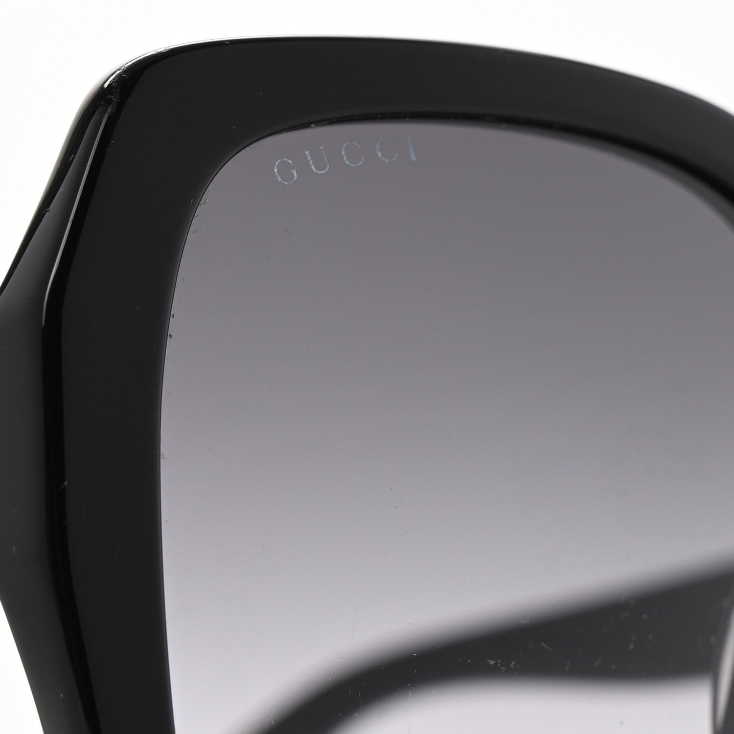 Gucci Acetate Square Frame GG0096S Sunglasses Black 7 of 8
